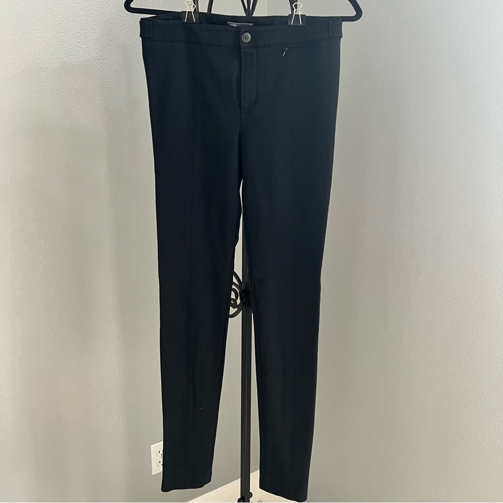 Vince black cigarette leg casual riding pants zipper pocket women’s size US 10